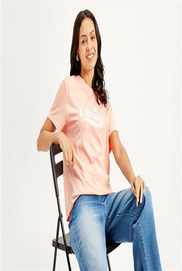 Wt Fergie Relaxed Tee_Bn-Tropical Peach
